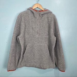 Upgrade your coldweather style with this Madewell Mens Sz L Half Zip Gra…